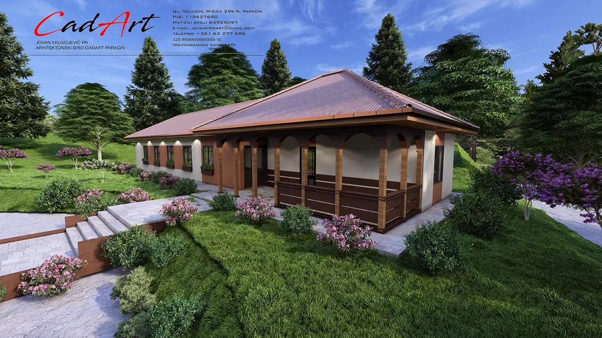 Thumbnail za Projekti Kuća do 100m2: Ideje za Pristupačne, Moderne i Praktične Domove