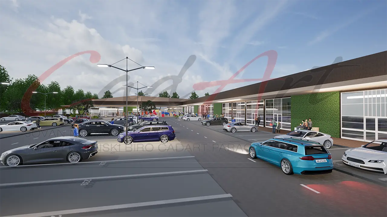 Projekti Poslovnih Objekata | Tržni Centar Fenix - Moderni Centar 7000m² - slika projekta