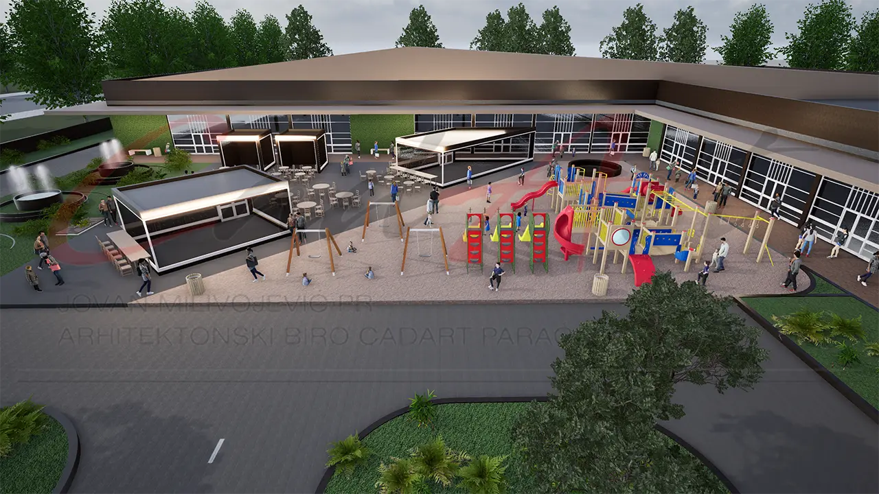 Projekti Poslovnih Objekata | Tržni Centar Fenix - Moderni Centar 7000m² - slika projekta