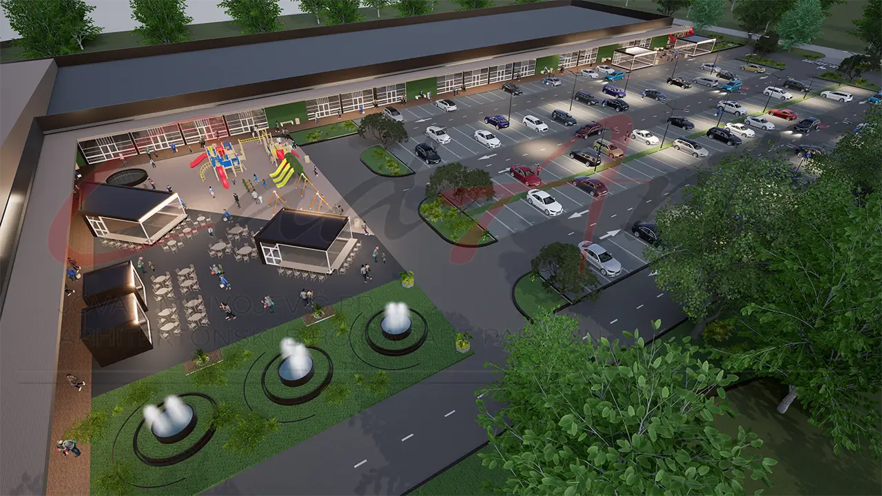 Projekti Poslovnih Objekata | Tržni Centar Fenix - Moderni Centar 7000m² - slika projekta