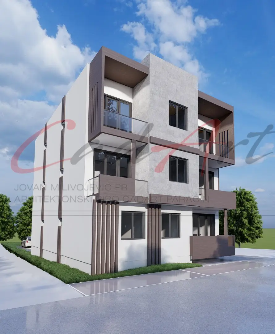 Projekti Stambenih Zgrada | Best Paraćin - Savremena Višespratnica 500m² - slika projekta