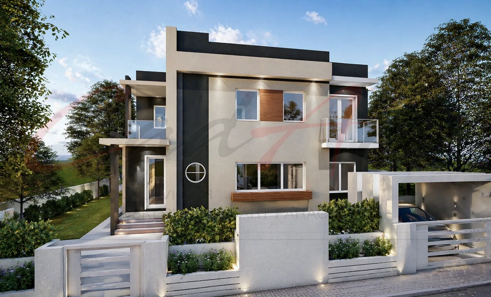 Vila Horizont - profesionalni projekat kuće 340m²