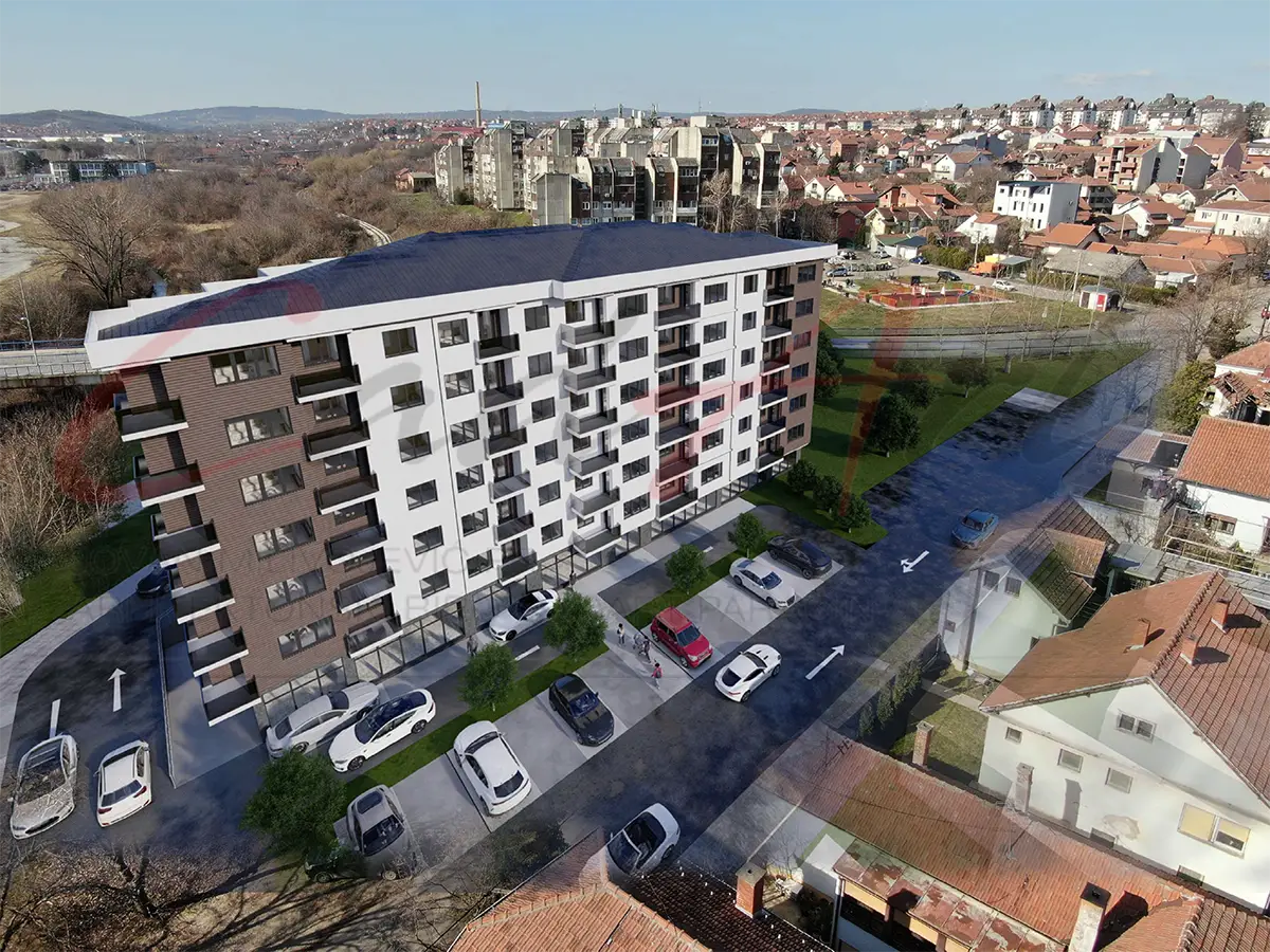 Projekat kuće - Projekti Stambenih Zgrada | Urbana Harmonija - Višeporodični Objekat 6000m² - 6000m² sa 1-3 spavaće sobe