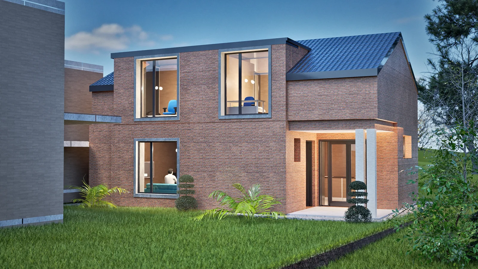 Projekti Kuća sa Potkrovljem: Moderna Porodična Kuća (140m²) | Veliko Orašje