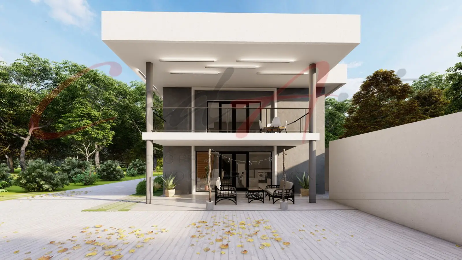 Projekti Kuća: Minimalistička Kuća na Sprat sa Ravnim Krovom (300m²) | Stalać - fotografija 5