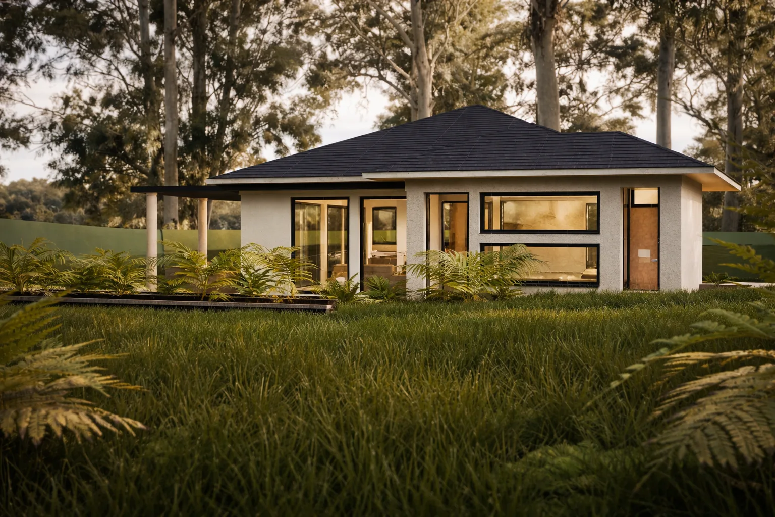 Projekat kuće Šumsko Utočište - 90m² | CAD ART